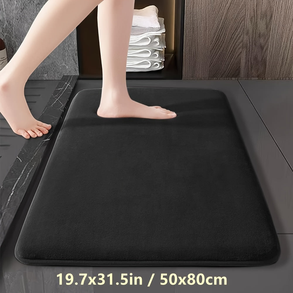 Alfombra absorbente antideslizante para baño, entrada de cocina, suave y cómoda, grande