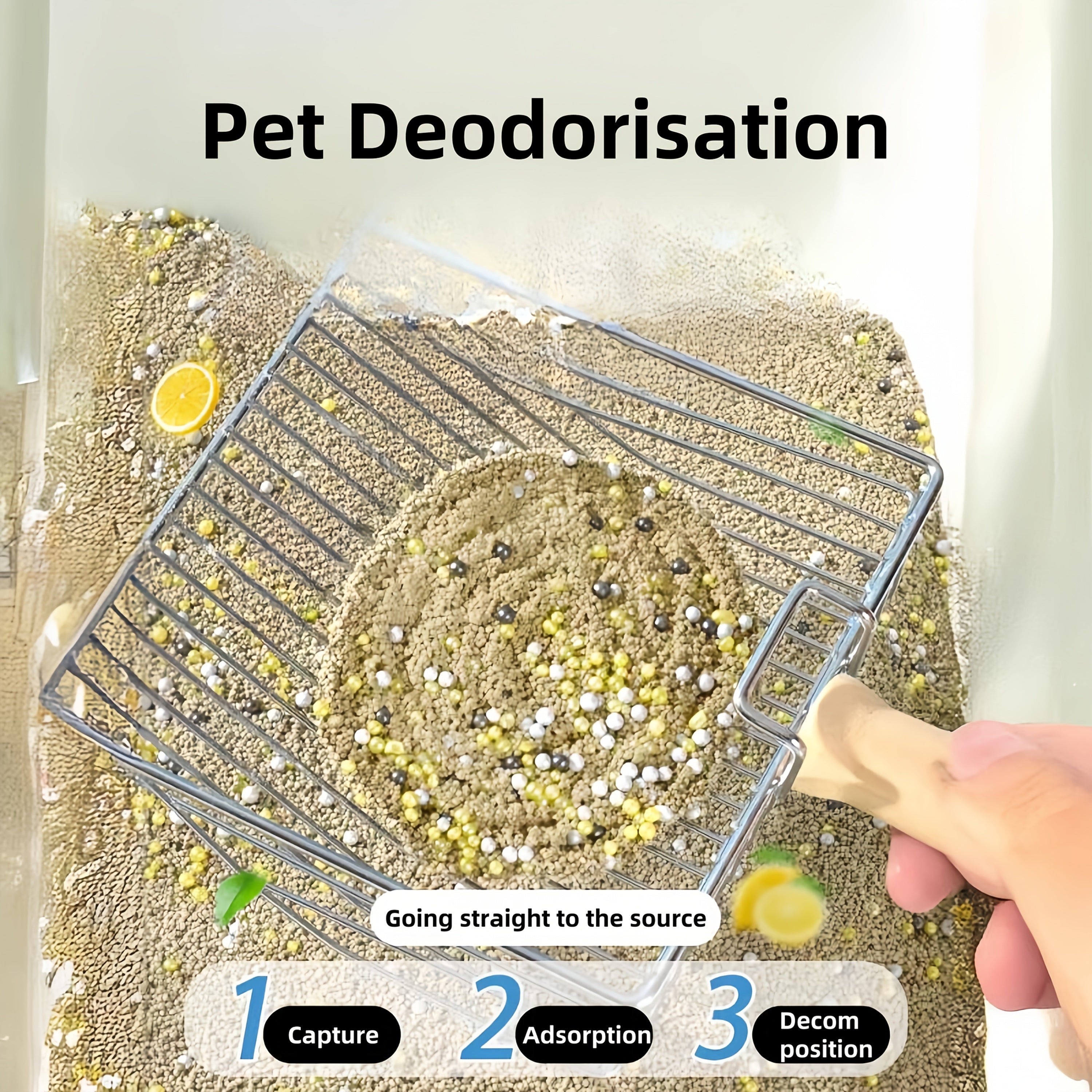 Fresh Scent Cat Litter Odor Control Solution for Cats