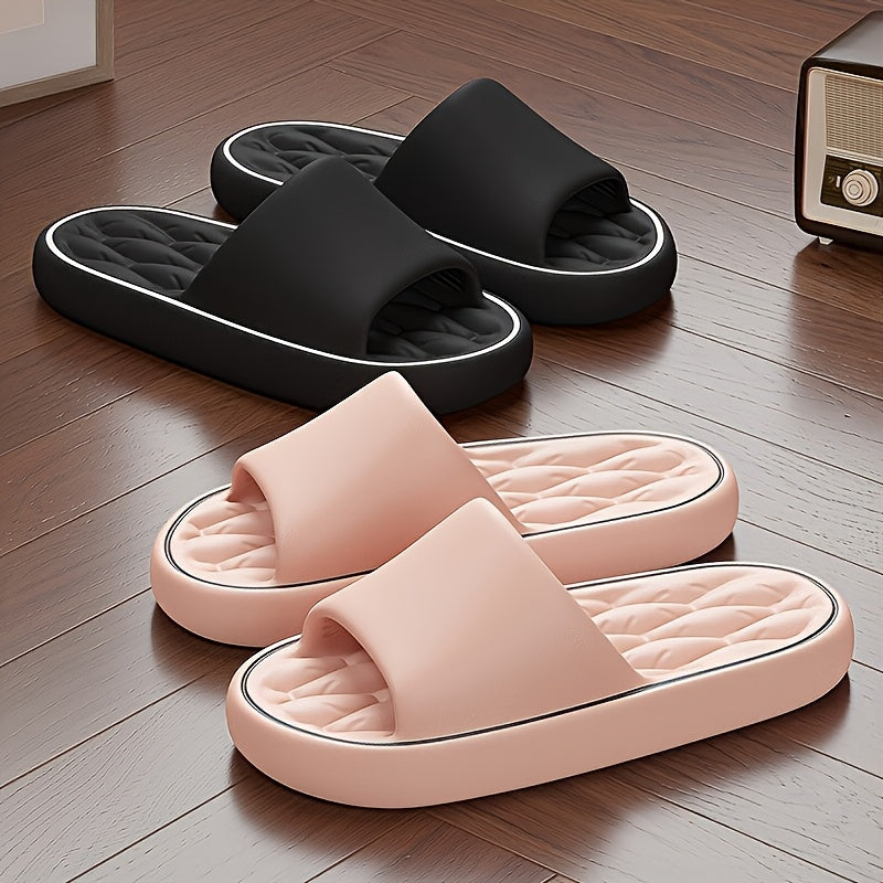 Unisex EVA Non-Slip Sandals Minimalist Stripe Indoor Beach Casual