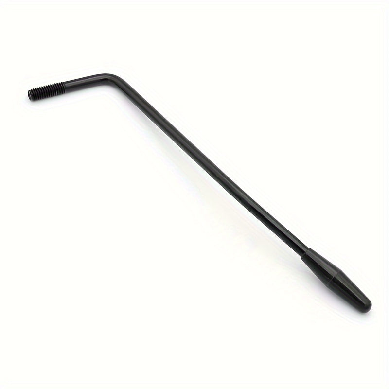 6mm Screw-In Electric Guitar Tremolo Arm for Single Bridge Black Silvery Grey
