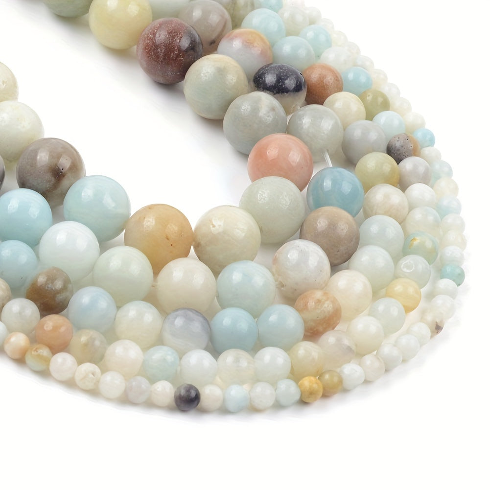 Natural Amazonite Beads Pack of 30 37 45 59 90 Pieces 4mm 6mm 8mm 10mm 12mm Jewelry Making
