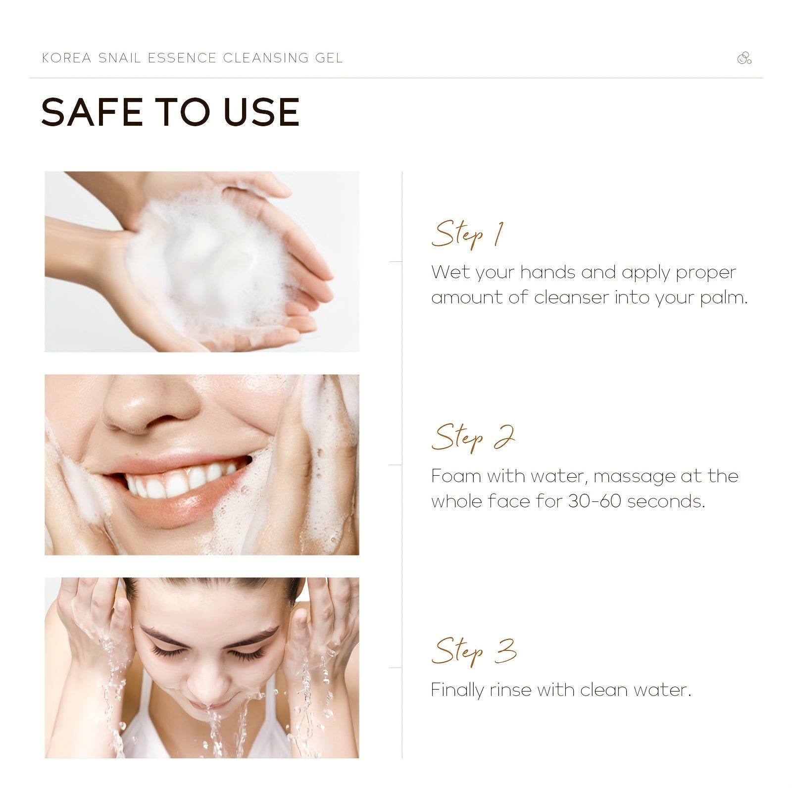 50g LAIKOU Qo'zichoq Essensiyasi Arbutin bilan barcha teri turlari uchun tozalovchi yuz tozalagichi. Yumshoq namlantiruvchi tozalash, formaldegiddan xoli.