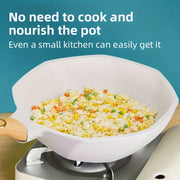 Octagonal Non-Stick Qovurilgan Qozon Tibbiy Toʻshak Induksion Gaz Plitasi Oshxona Anjomlari