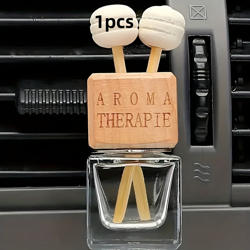 Avtomobil ventilyatsiya uchun havo tozalovchi shisha aromaterapiya diffuseri, yangi va uzoq davom etadigan havo uchun