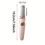 USB-заряженный ножной мельничка и удалитель мозолей с эргономичным дизайном, сменными насадками и перезаряжаемой батареей — мягкое отшелушивание для ног, отличный подарок к Дню матери или