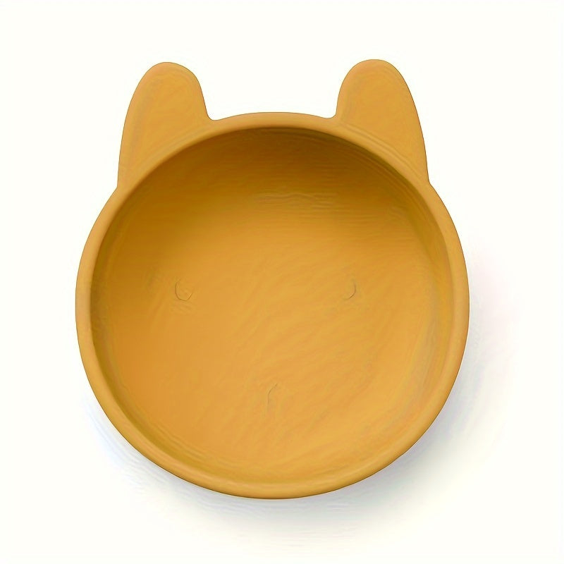 Silicone Baby Food Bowl BPA-Free Non-Toxic Toddler Feeding Tableware