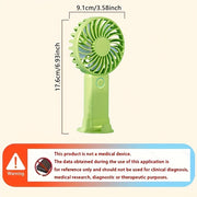 Rechargeable Handheld Fan with Phone Stand Portable for Students Perfect Couple Gift