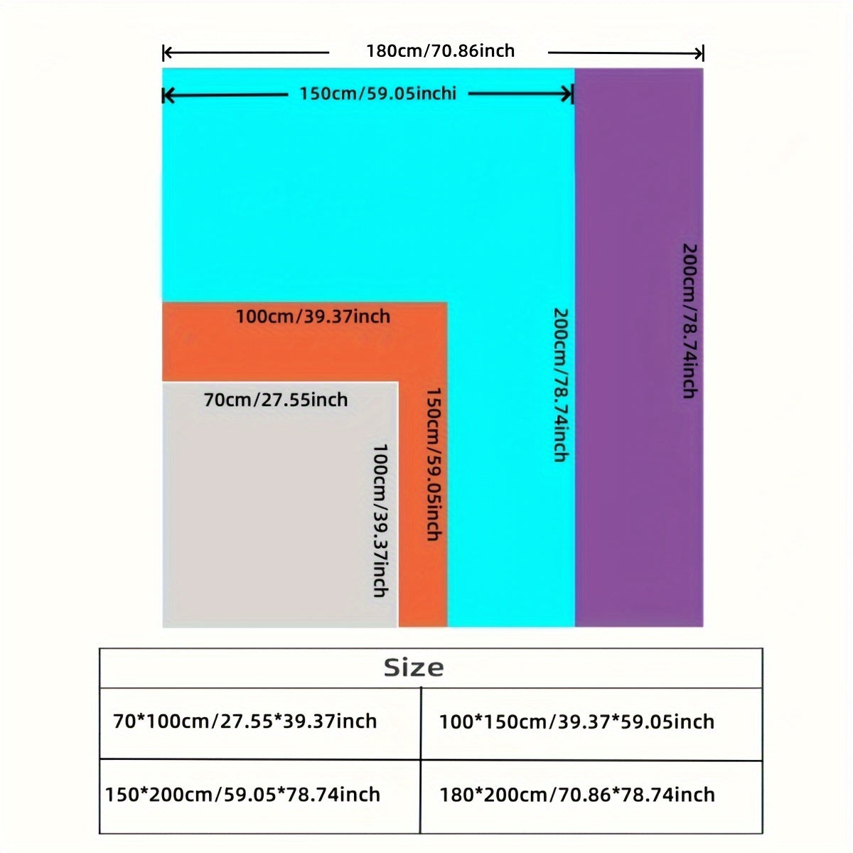 Khaki Flannel Throw Blanket Soft Cozy for Couch Bed Travel 50x60 Inches