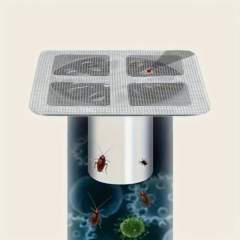 Disposable Plastic Hair Catchers for Shower and Sink Drains Pack of 50