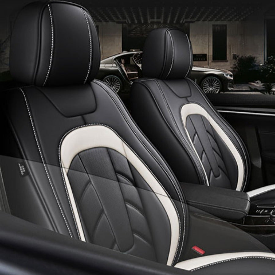 Universal Breathable Full Coverage Car Seat Cover for SUVs and Sedans