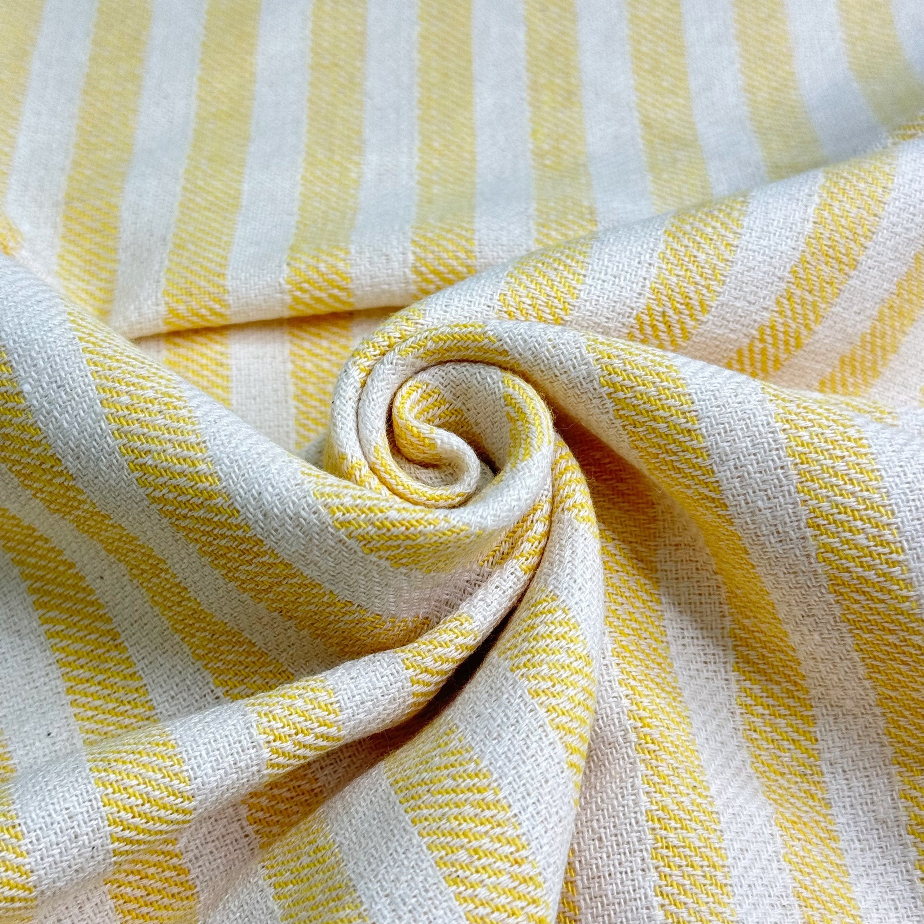 Turkish Cotton Beach Towel with Striped Pattern Quick-Drying and Absorbent for Beach Swimming Camping