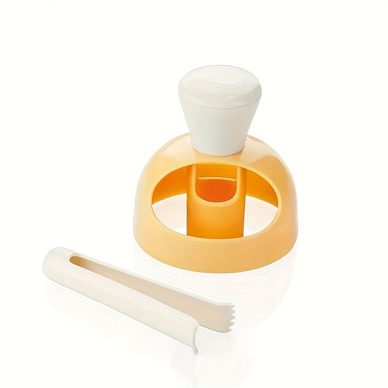 Набор для приготовления пончиков с антипригарным резаком и щипцами для домашней выпечки.