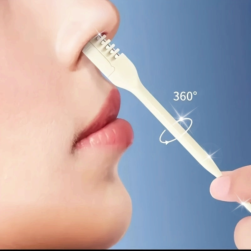 Set de recortadores de vello nasal manual unisex 1/3/6 piezas, eliminación de vello sin dolor y segura para la piel