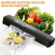 Compact Vacuum Sealer Machine with 10 Seal Bags for Food Storage