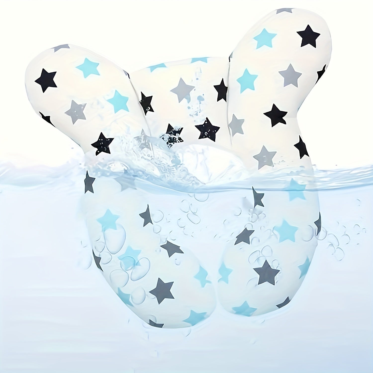 Baby Head Support Pillow for Car Seat and Stroller Soft Polyester 360° Protection Lightweight Portable for 0-3 Years