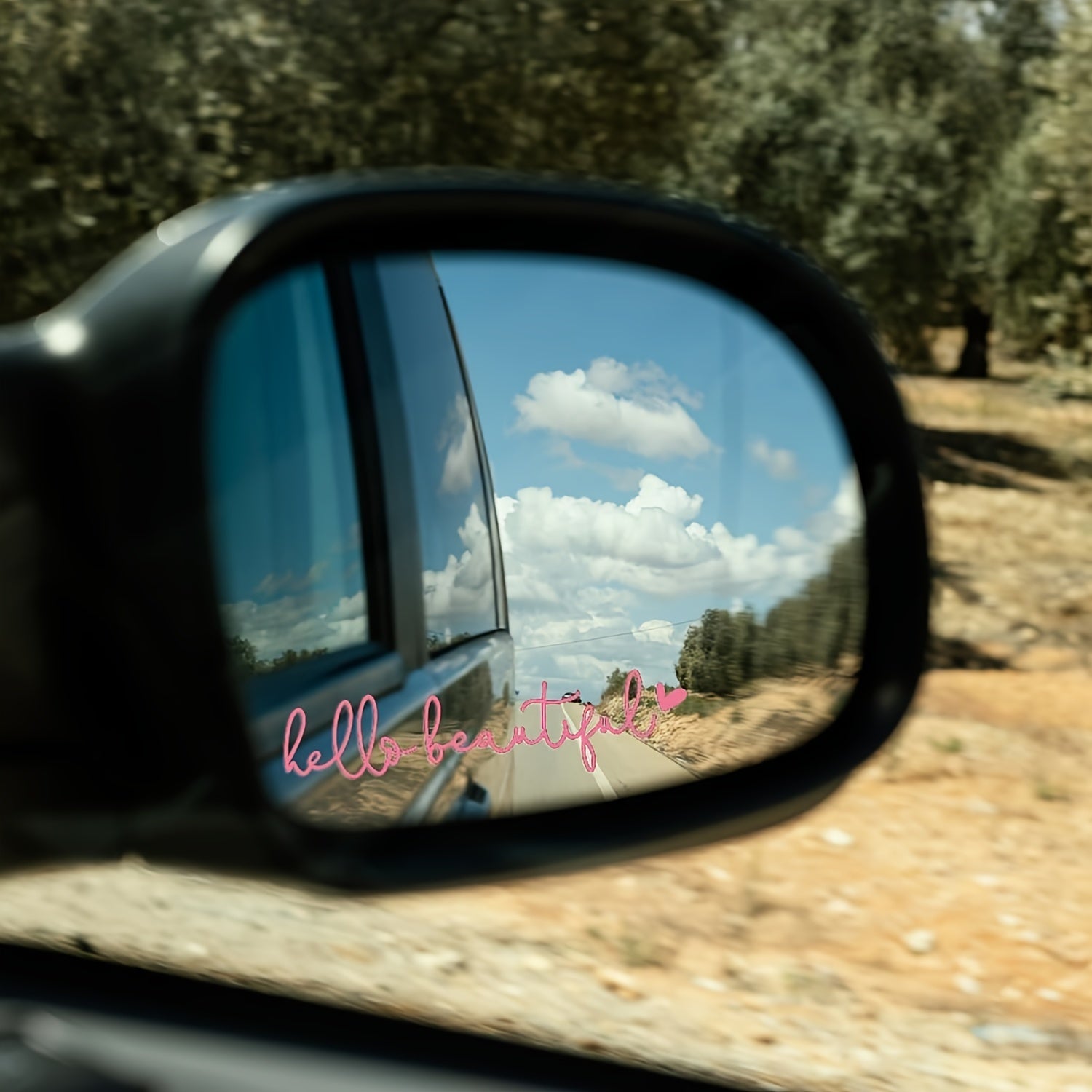 3-Pack Mirror Decal Stickers for Laptop, Cup, Home Decor Paper Labels