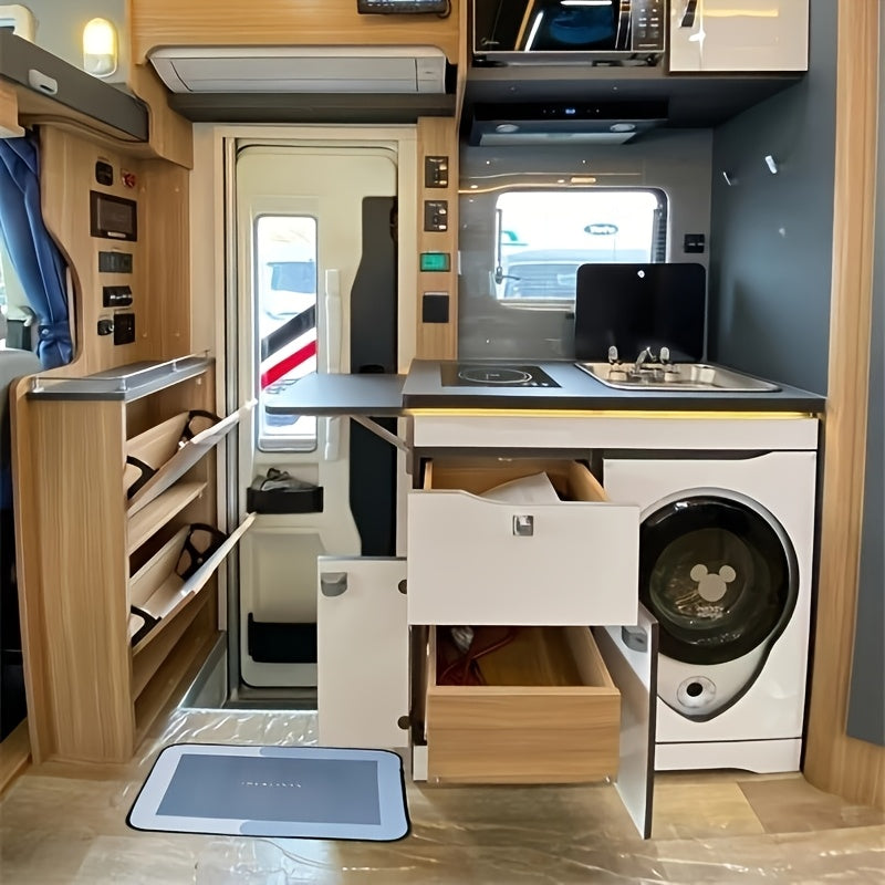 Yuqori singdiruvchi hammom matosi, sirpanmaydigan orqa qismi bilan, hammom va yotoq xonasi uchun juda mos. Tez quriydi, mashinada yuvish mumkin va uyda foydalanish uchun ideal. Hidli emas va elektr quvvati talab qilinmaydi.