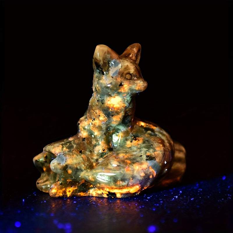 Tabiiy toshdan yasalgan to'qqiz ta sharchali fox oymasi, uy bezaklari va sovg'alar uchun