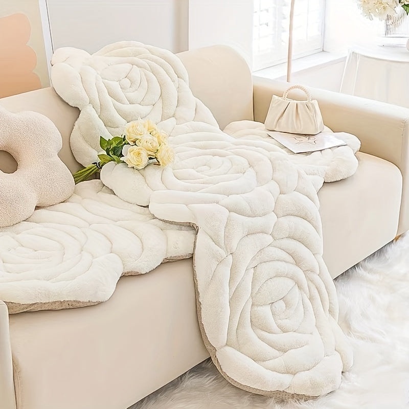 Boho Style Quilted Sofa Cover Slip-Resistant Pet-Friendly Machine Washable Fits Armchair to 4-Seater Sectional