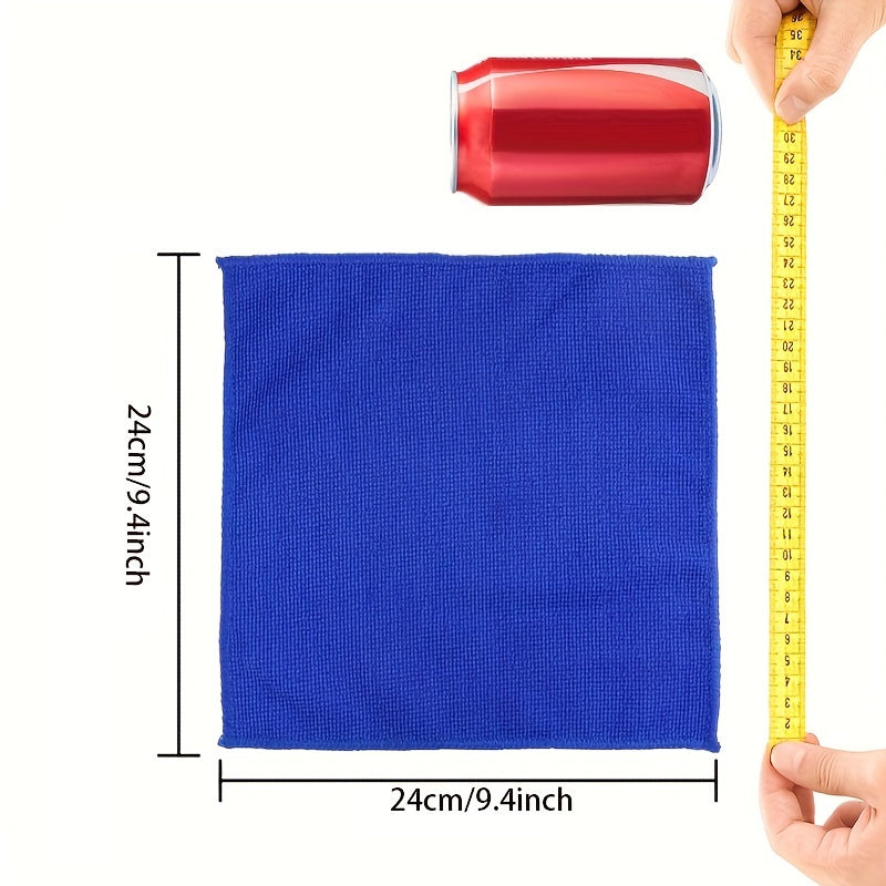 80 Microfiber Wipe Towels for Kitchen and Car Cleaning Highly Absorbent Eco-Friendly