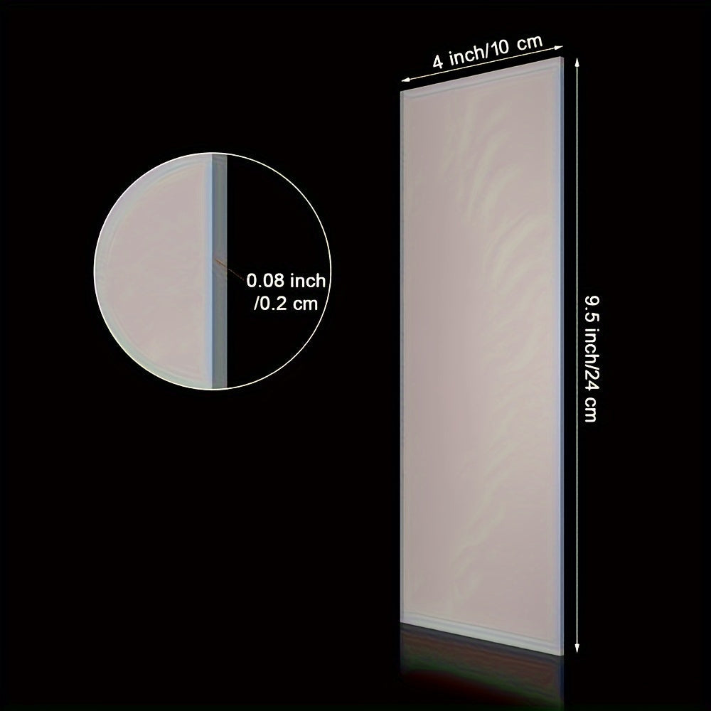 Acrylic Cake Smoother for Flawless Frosting Baking Tool Kitchen Decor