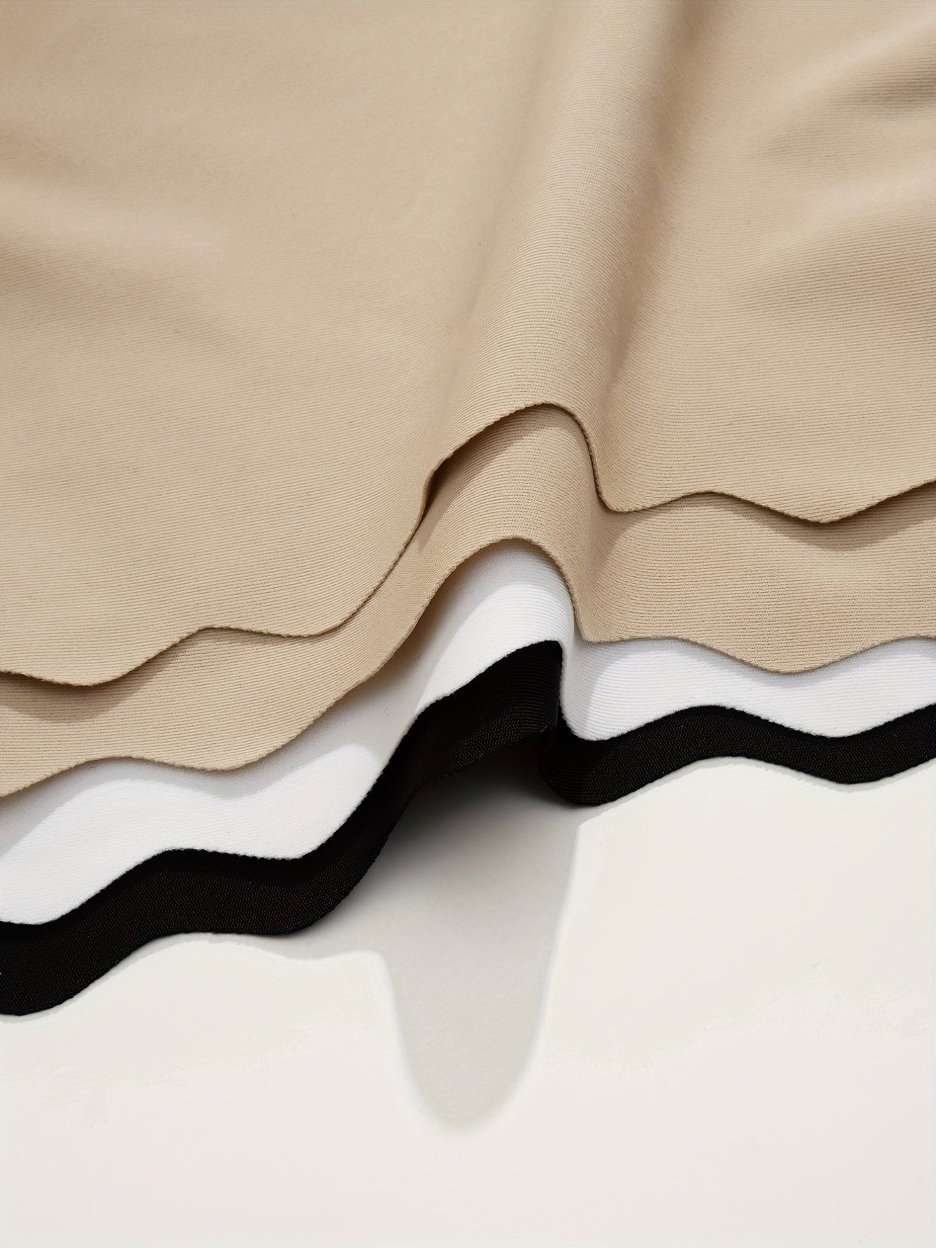 Pack de 3 braguitas sin costuras para mujer de color sólido, cómodas y elásticas