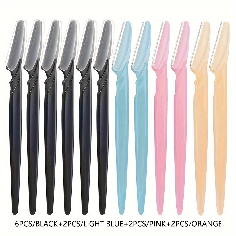 Kit de afeitado facial para unisex con maquinillas de afeitar 3/5/6/12/24 piezas Herramienta de cuidado personal