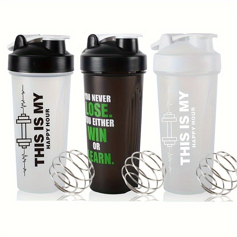 BPAsiz protein shaker shisha, oqib ketmas, bardoshli plastmassa, smuzi va mashqlar uchun