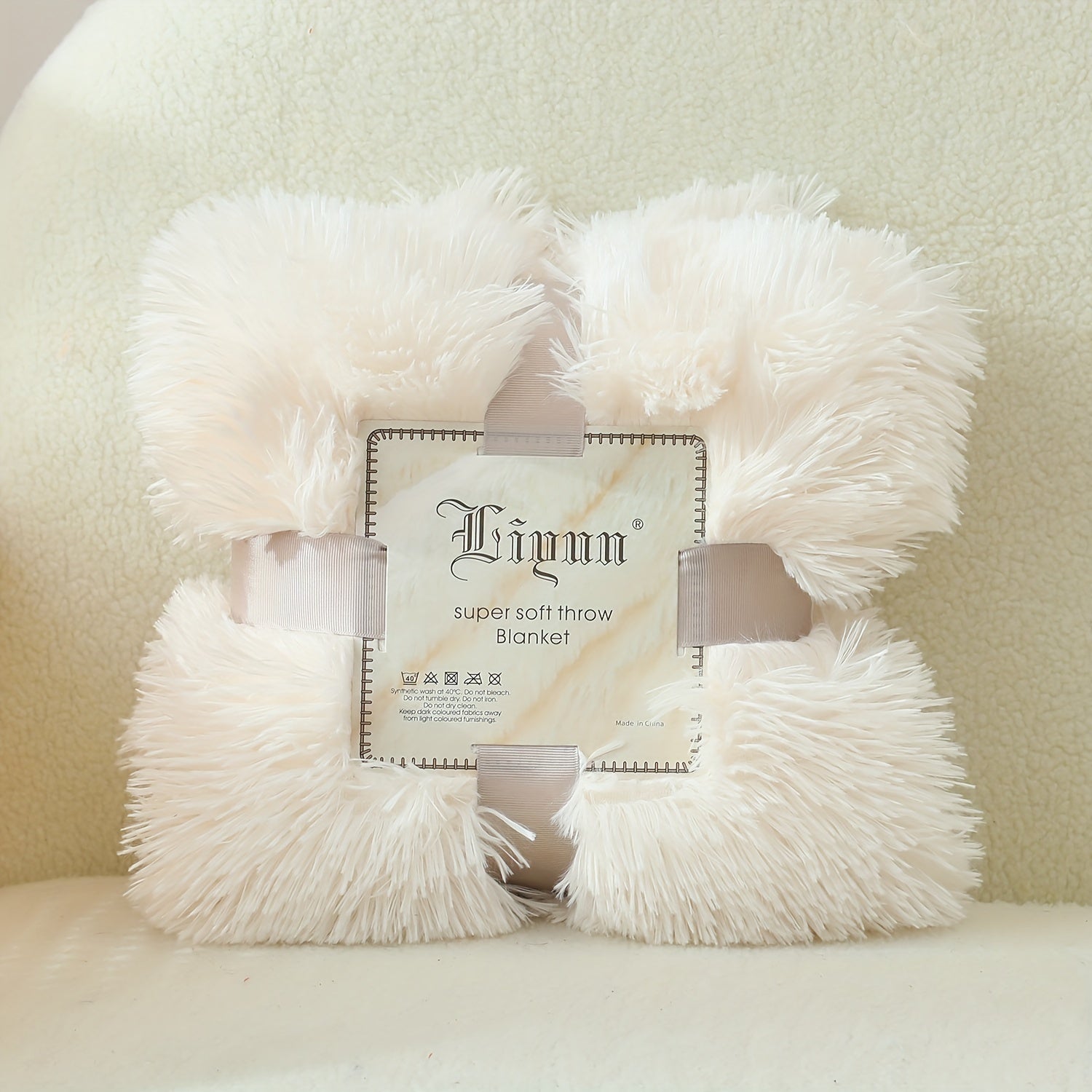 Bohemian Plush Throw Blanket Cozy Soft Warm for Couch Bed Outdoor Gift