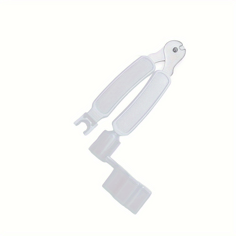 Многофункциональный инструмент для гитары 3-в-1: намотчик, резак, вытягиватель игл из нержавеющей стали, черный