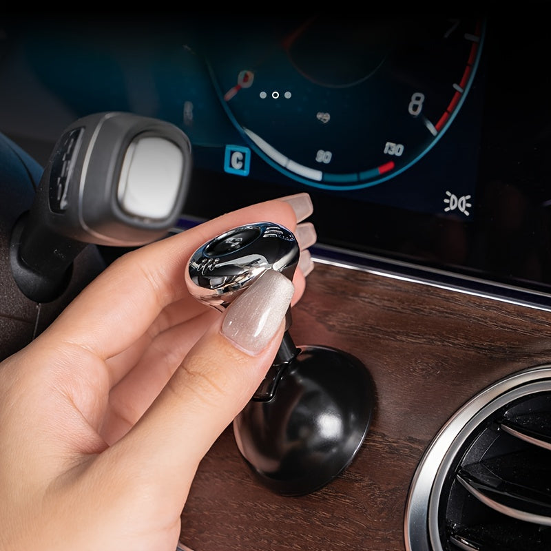Universal Alloy Car Dashboard Push Button Start Cover Ignition Decor