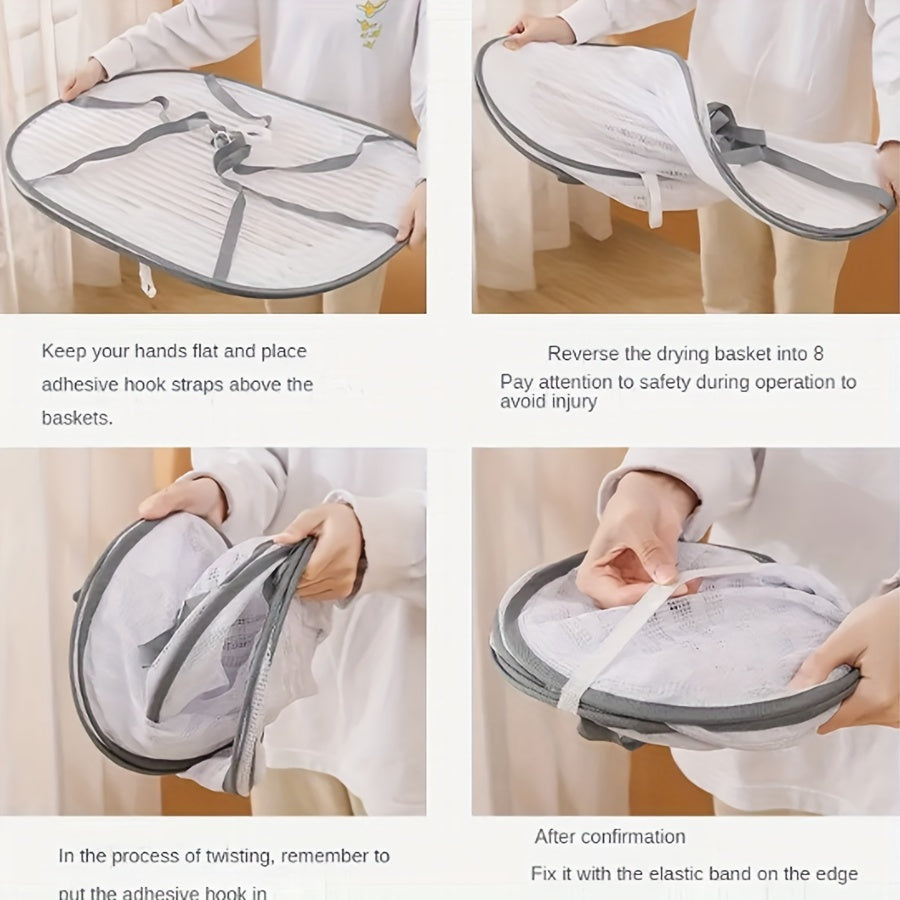 Складная сетчатая сушилка для рыбы, овощей, фруктов, одежды, компактная, устойчивая к насекомым