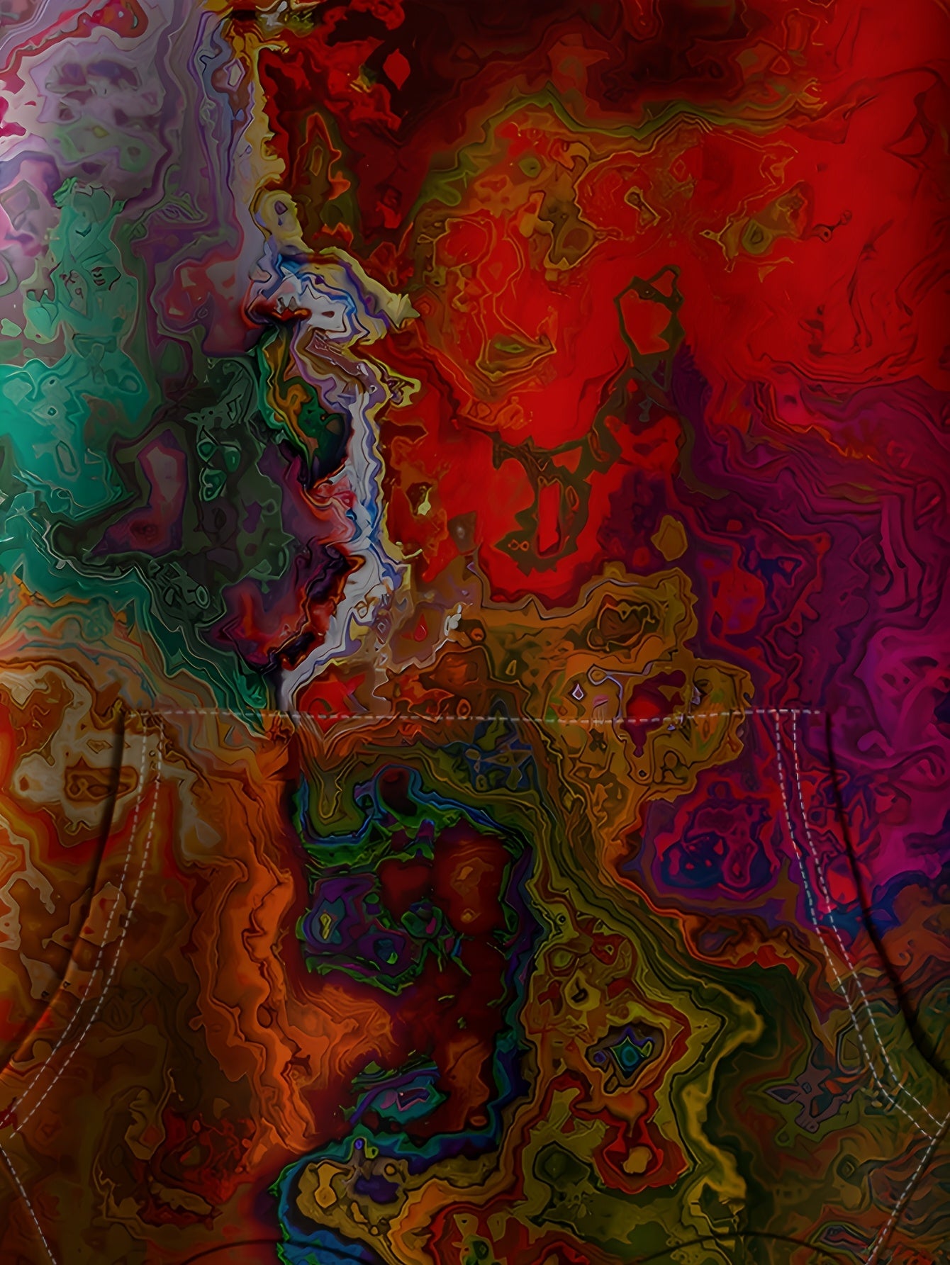 Толстовка для женщин больших размеров с мраморным узором, повседневная, удобная