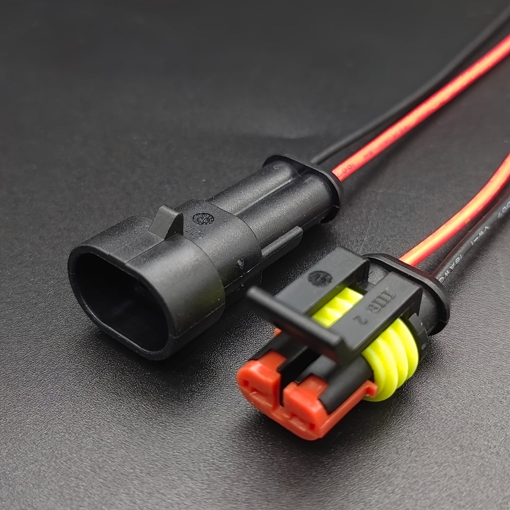 Automotive Electrical Wire Connectors Set PE Insulated 1.5 Series 6 Pin Car Cable Harness