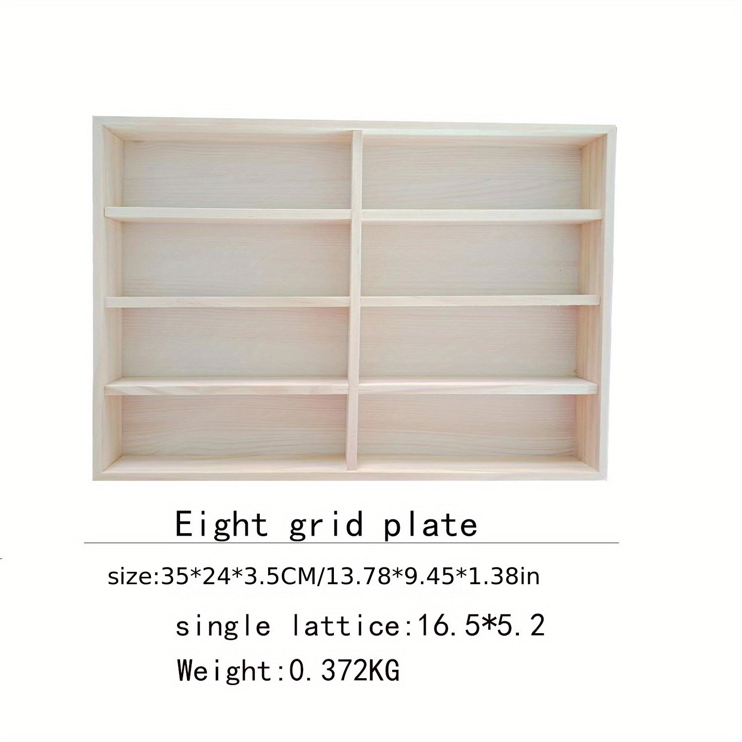 Деревянная подставка для украшений с 4-30 отделениями для организации ожерелий, колец и очков