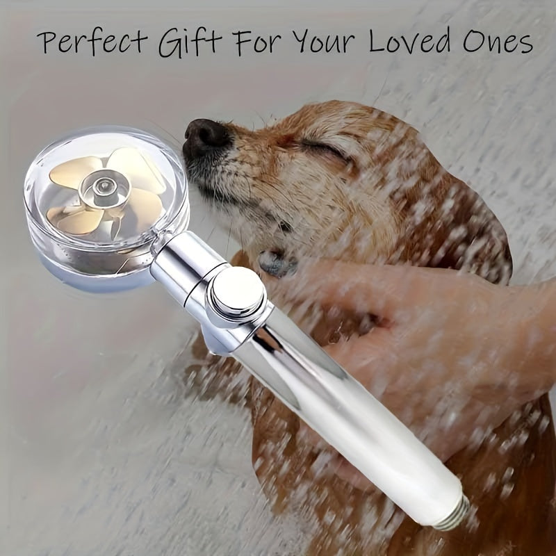 High Pressure Turbo Shower Head with Water Saving Filter for Bathroom and RV