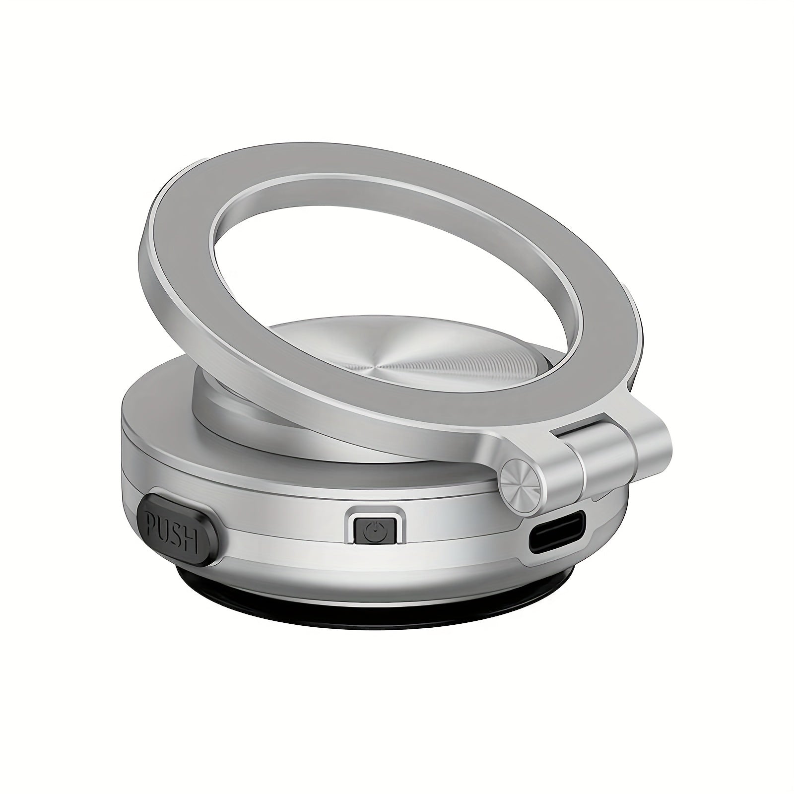 Magnetic Car Phone Holder Electric Vacuum Suction 360° Rotating