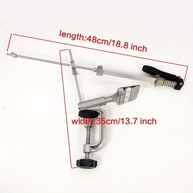 Yangi professional Ruixin pro 4 rx 008 Alüminiy alloy pichoq silliqlash tizimi, olmosli silliqlash toshi bilan.