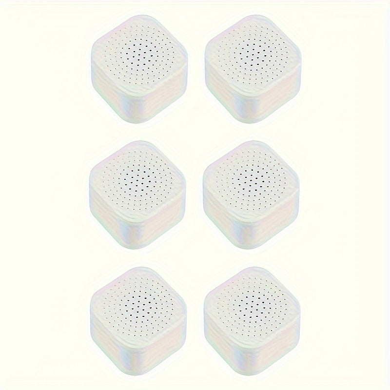 6 dona faollashtirilgan karbon muzlatgich uchun hidni yo'qotish va yangi hidi uchun deodorantlar