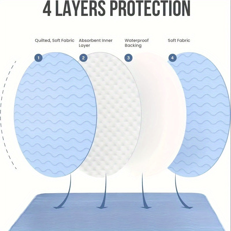 1 ta sirpanmaydigan siydik yostiqchasi qariyalarga, kattalarga, ayollarga va uy hayvonlariga mo'ljallangan. Mashinada yuvilishi mumkin. Turli o'lchamlar va ranglarda mavjud.