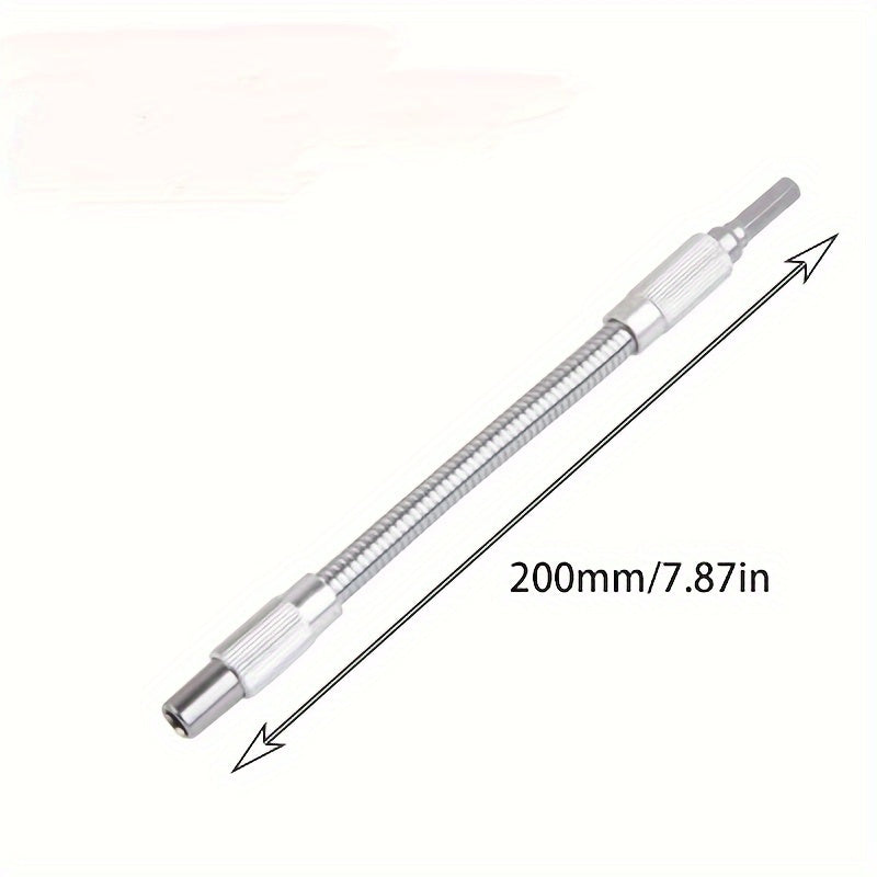 Гибкое удлинение вала электродрели 150-400 мм, многоугольная насадка для сверла