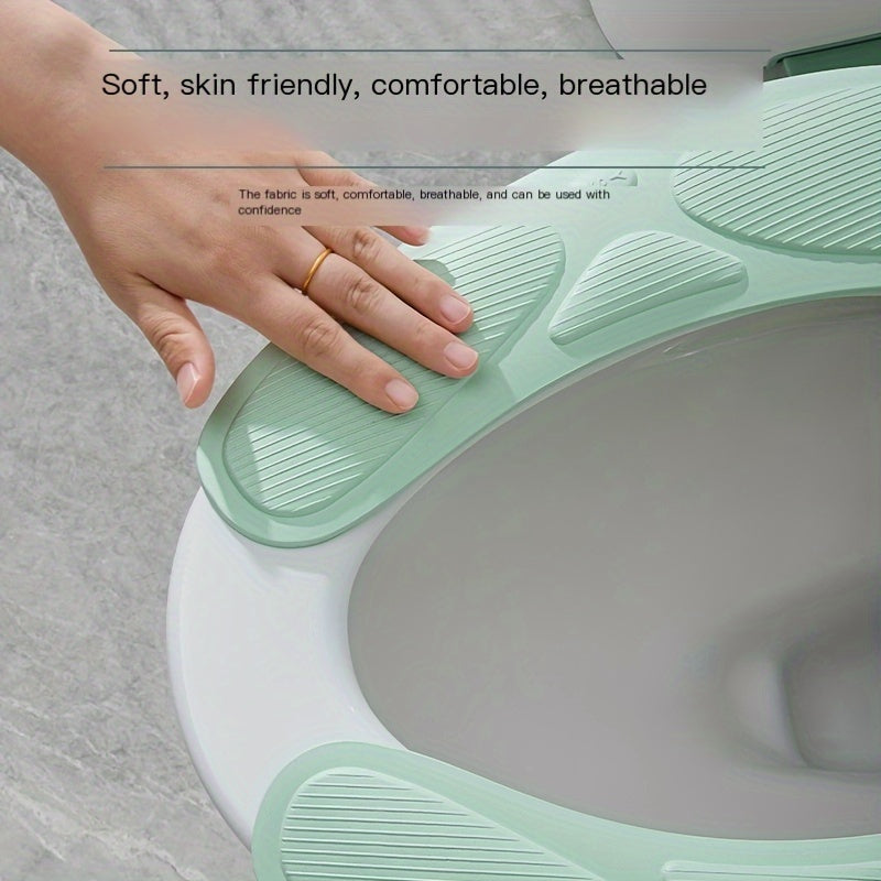 Waterproof Reusable EVA Toilet Sticker for All Seasons Water Washable Electrostatic Adhesive