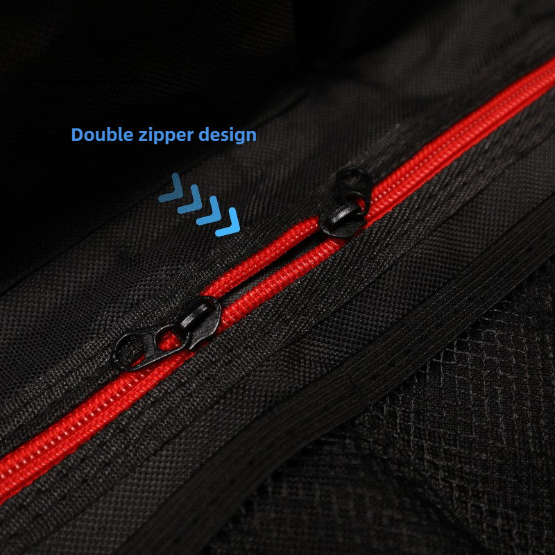 Универсальный органайзер для багажника автомобиля Oxford с сетчатыми карманами и держателями для стаканов