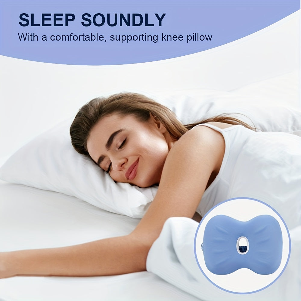 Memory Foam Leg Pillow for Side Sleepers Sciatica Hip Knee Back Pain Removable Cover