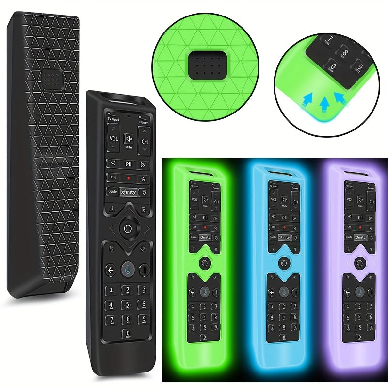 Funda de silicona para control remoto para control remoto de voz, funda protectora a prueba de golpes para Xfinity XR15
