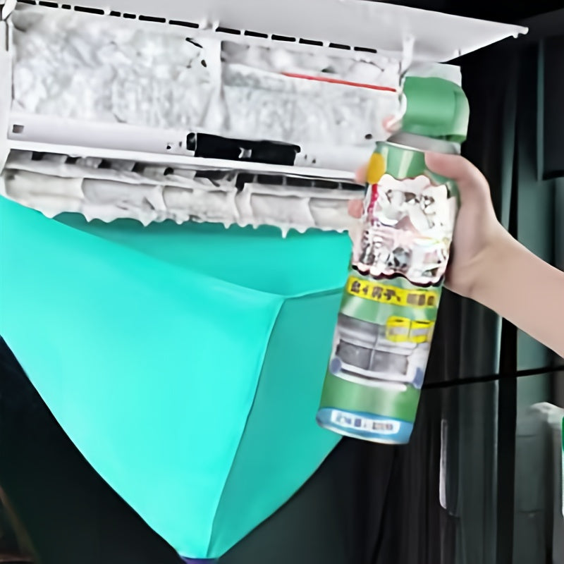 All-in-One Wall-Mounted Air Conditioner Cleaning Kit with Dust Cover and Water Collection Bag