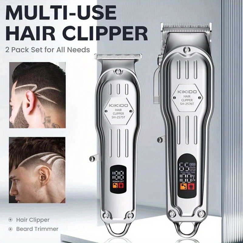 Electric Hair Clipper Professional Barber Trimmer Men 6500 RPM Adjustable Rechargeable