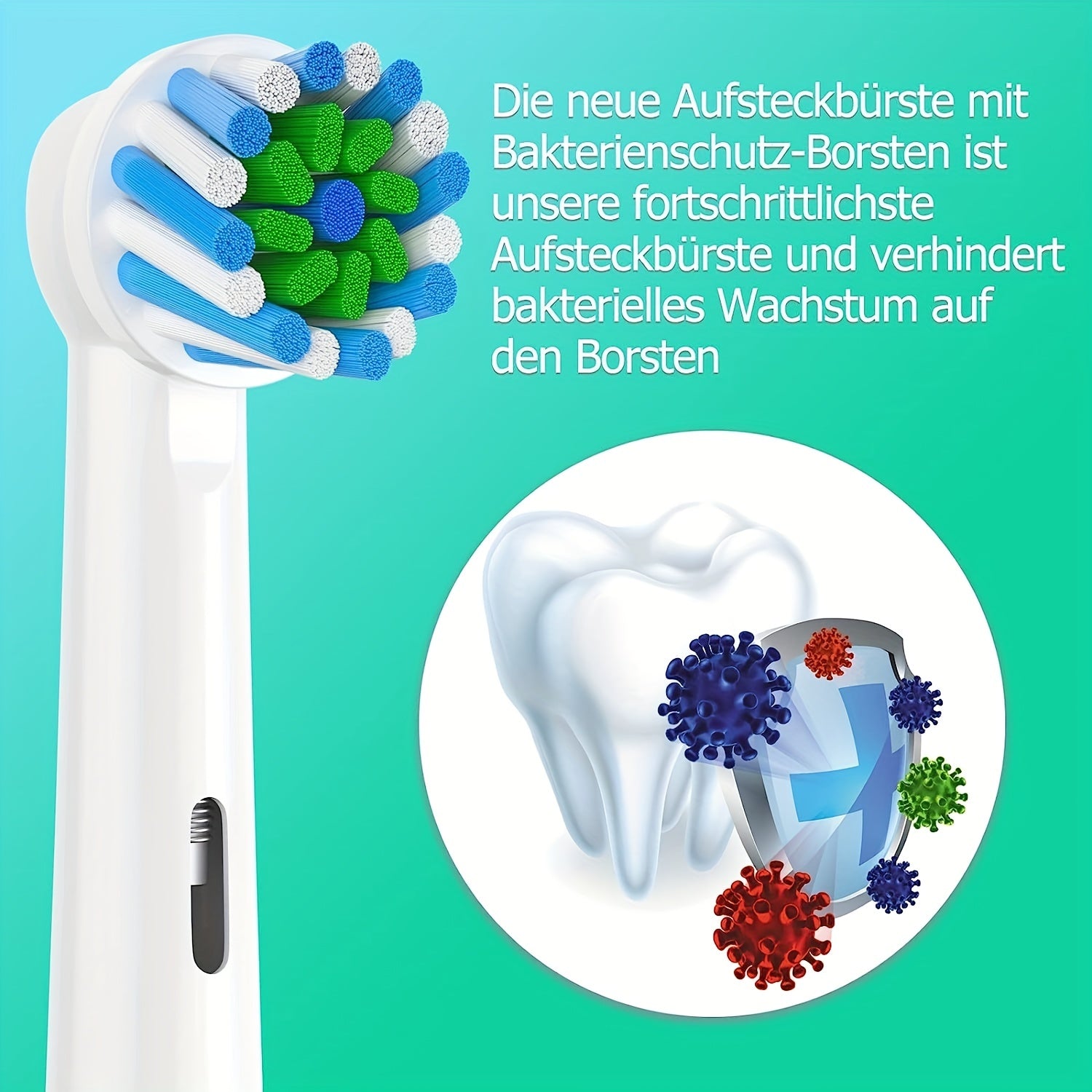 Adult Replacement Brush Heads for Electric Toothbrush Uncharged
