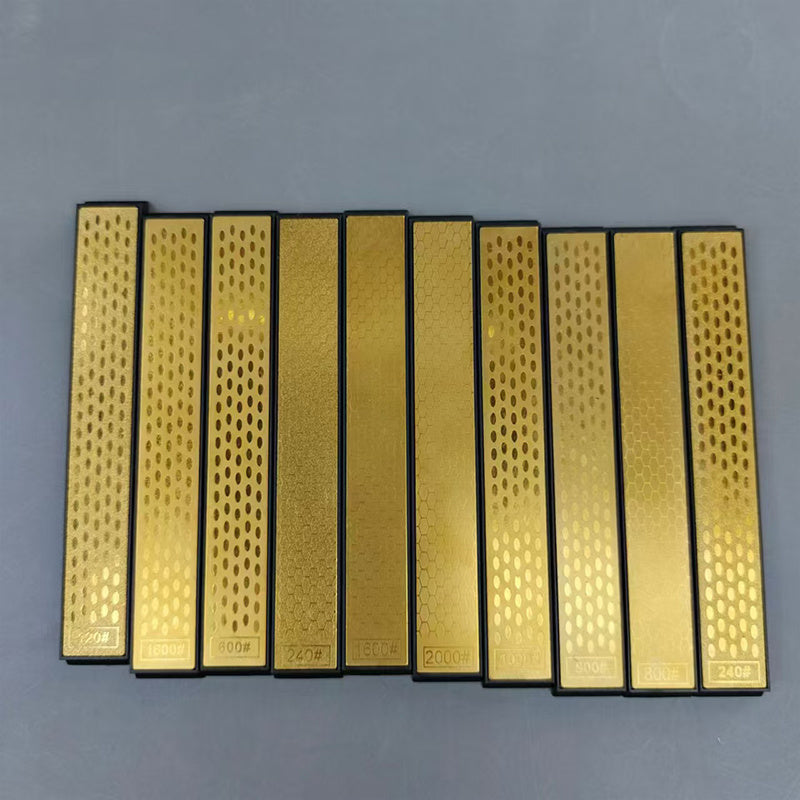 Manual Metal Diamond Whetstone Knife Sharpener Kitchen Utensils No Electricity