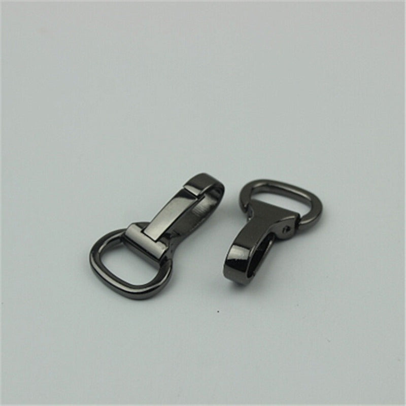 Metal Snap Hook Trigger Lobster Clasp with Spring Gate for Leather Craft and Bag Straps